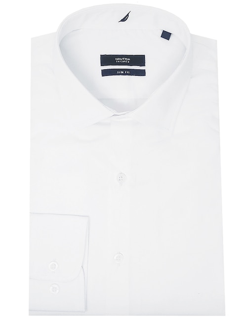Camisa de vestir de algodón manga larga para hombre 1