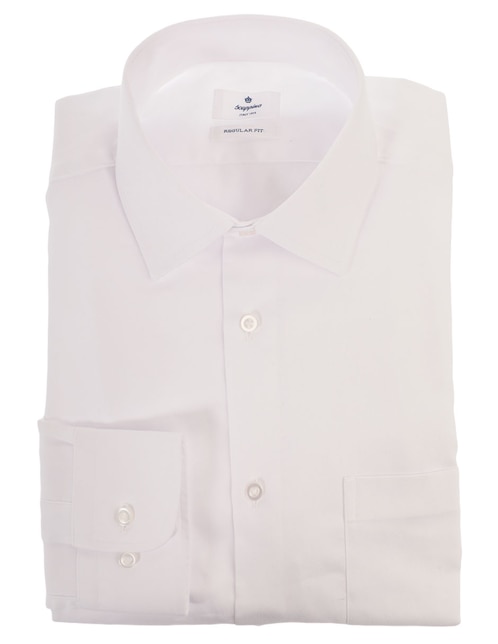 Camisa casual Scappino de algodón manga larga para hombre