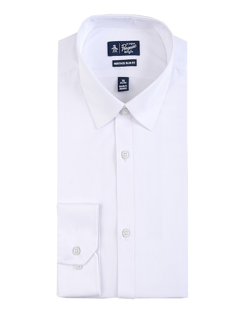 Camisa de vestir Original Penguin de manga larga para hombre
