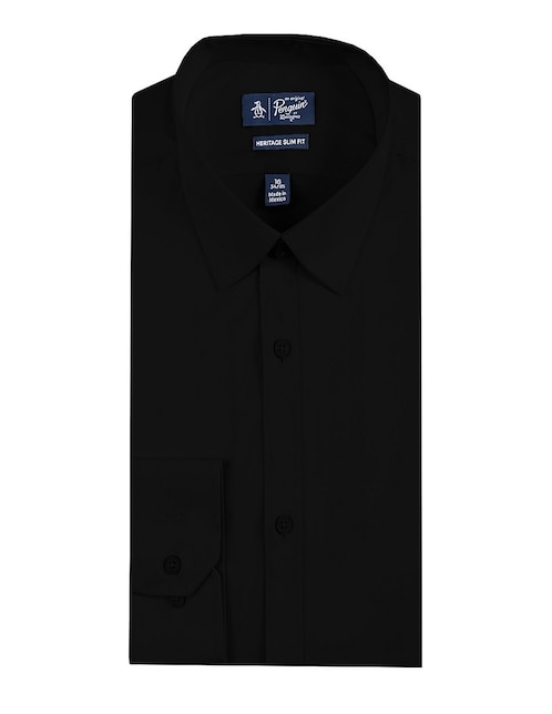 Camisa de vestir Original Penguin de manga larga para hombre