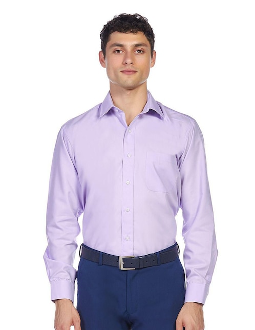 Camisa de vestir Vittorio Forti manga larga para hombre