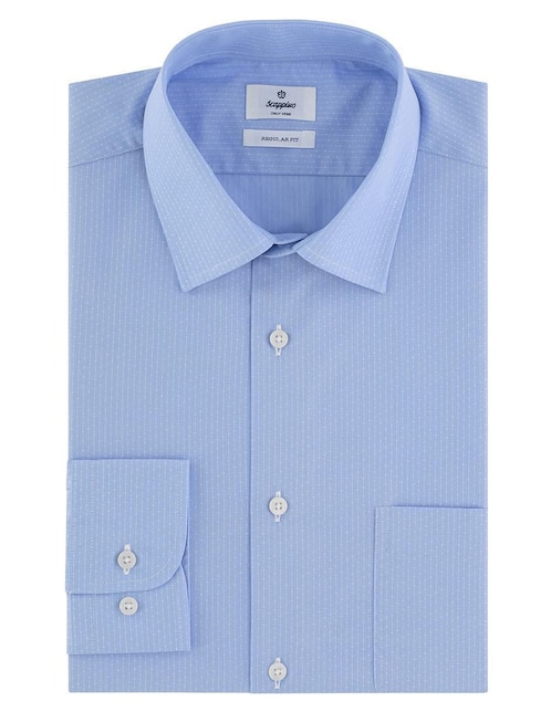 Camisa de vestir Scappino de algodón manga larga para hombre