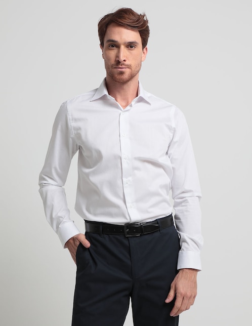 Camisa de vestir de manga larga para hombre 1