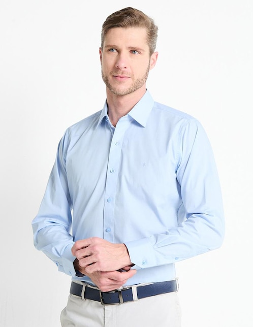 Camisa de vestir manga larga para hombre 1