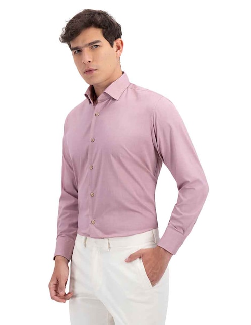 Camisa business casual Men's Fashion manga larga para hombre