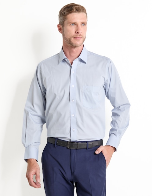 Camisa de vestir manga larga para hombre 1