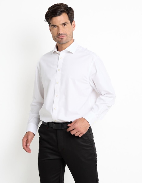 Camisa de vestir manga larga para hombre 1