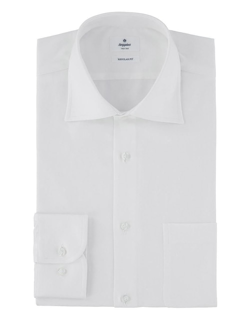 Camisa de vestir Scappino de algodón manga larga para hombre
