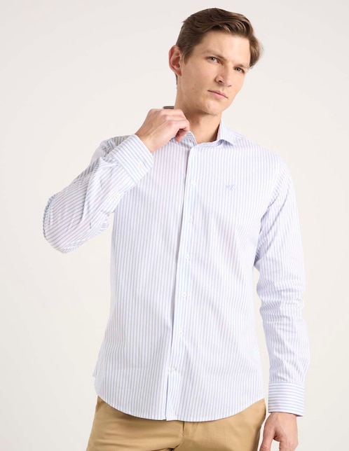 Camisa casual Spagnolo de algodón manga larga para hombre