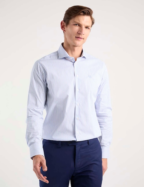 Camisa de vestir Spagnolo manga larga para hombre