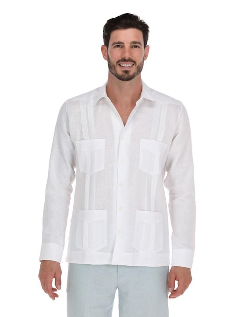 Guayabera manga larga Camasha para hombre