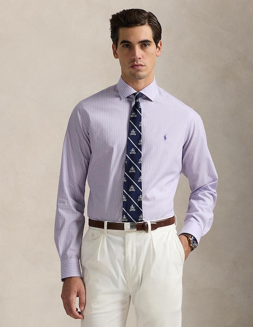 Camisa de vestir Polo Ralph Lauren de algodón manga larga para hombre