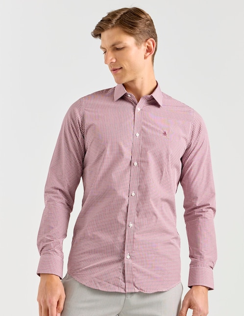 Camisa de vestir Original Penguin de bambú manga larga para hombre