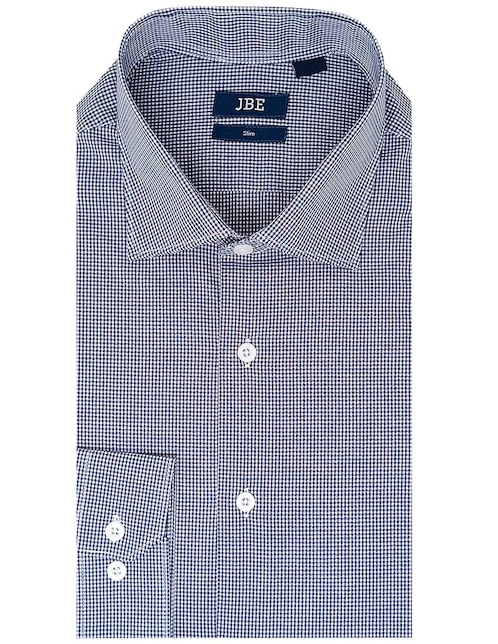 Camisa de vestir Jbe de algodón manga larga para hombre