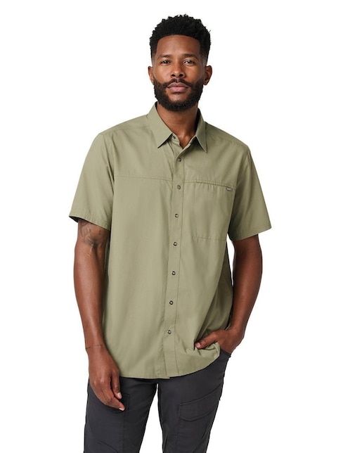 Camisa casual 5.11 de algodón manga corta para hombre