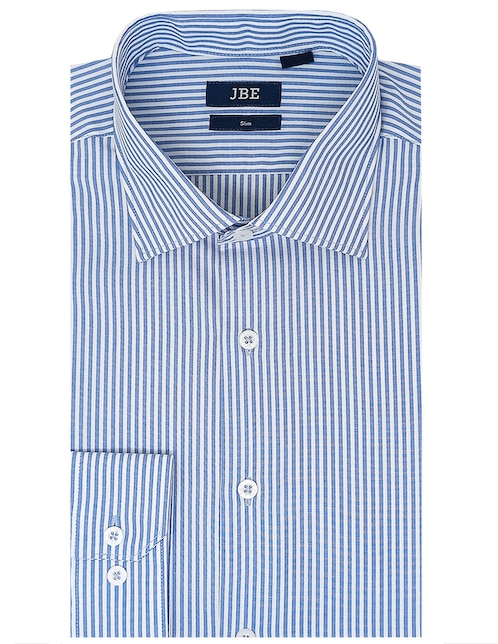 Camisa de vestir de algodón manga larga para hombre 1