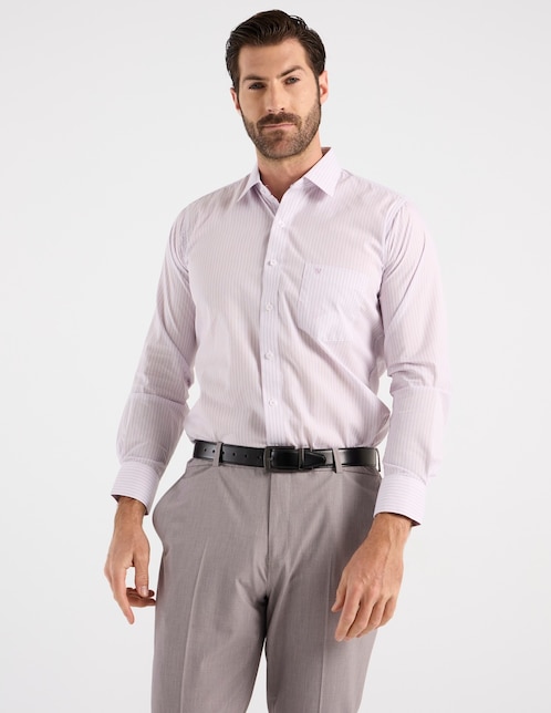 Camisa de vestir manga larga para hombre 1