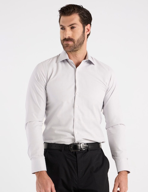 Camisa de vestir manga larga para hombre 1