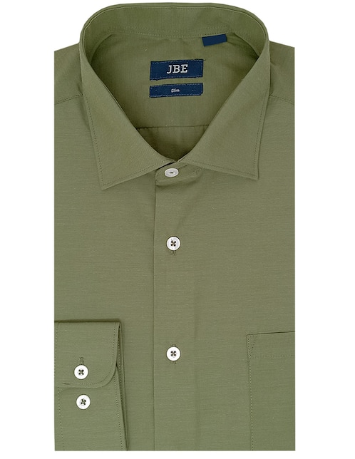 Camisa de vestir JBE manga larga para hombre