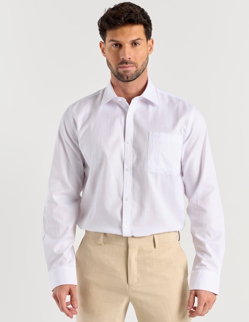 Camisa de vestir manga larga para hombre 1