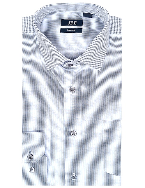 Camisa de vestir JBE manga larga para hombre