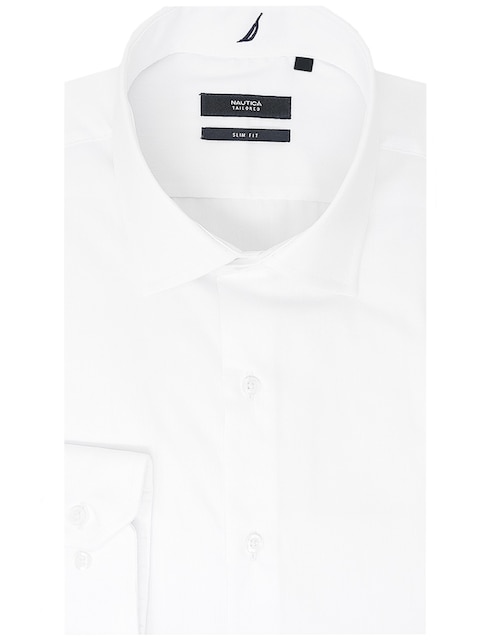 Camisa de vestir de algodón manga larga para hombre 1