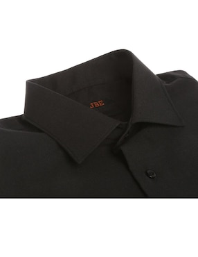 Camisa de vestir JBE de algodón manga larga para hombre