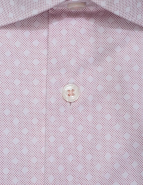 Camisa casual Tm Lewin de algodón manga larga para hombre