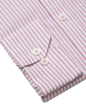 Camisa casual Tm Lewin de algodón manga larga para hombre
