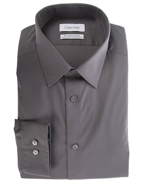 Camisa de vestir Calvin Klein de manga larga para hombre