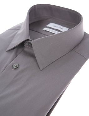 Camisa de vestir Calvin Klein de manga larga para hombre