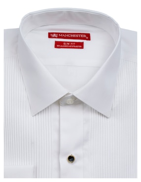 Camisa de vestir Manchester manga larga para hombre