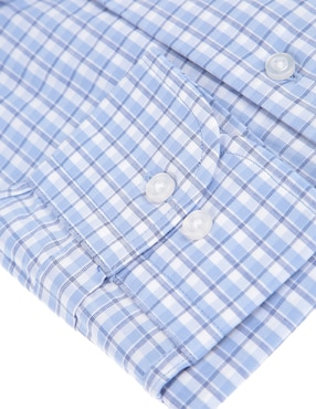 Camisa de vestir Scappino de algodón manga larga para hombre