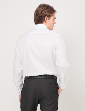 Camisa de vestir Michael Kors de algodón manga larga para hombre