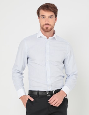 Camisa De Vestir Charles Tyrwhitt De Manga Larga Para Hombre