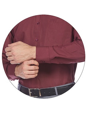 Camisa de vestir Vittorio Forti manga larga para hombre