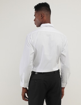 Camisa de vestir Dkny C manga larga para hombre