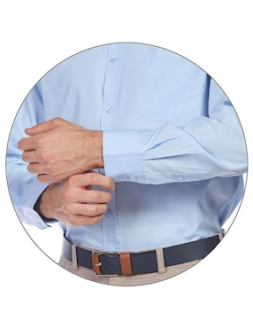 Camisa de vestir Vittorio Forti manga larga para hombre
