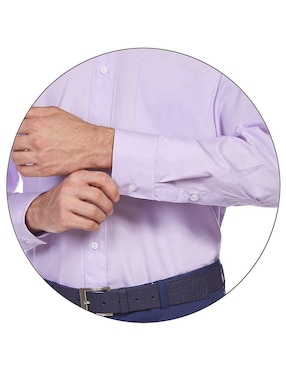 Camisa de vestir Vittorio Forti manga larga para hombre