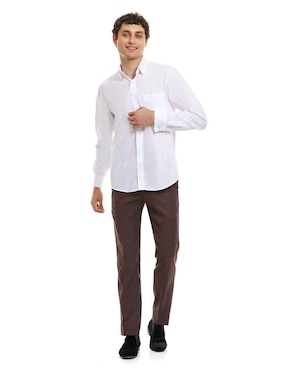 Camisa de vestir Vittorio Forti manga larga para hombre
