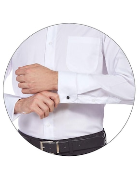 Camisa de vestir Vittorio Forti manga larga para hombre
