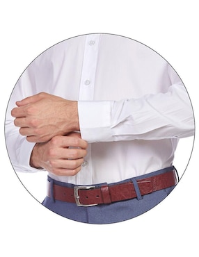 Camisa de vestir Vittorio Forti manga larga para hombre
