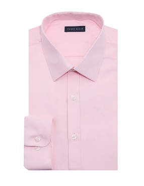 Camisa De Vestir Perry Ellis Manga Larga Para Hombre