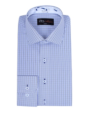 Camisa De Vestir L.P.C. De Manga Larga Para Hombre