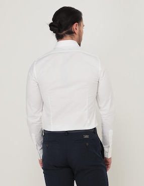 Camisa de vestir Nautica manga larga para hombre