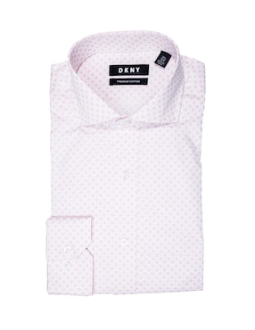 Camisa De Vestir DKNY Manga Larga Para Hombre