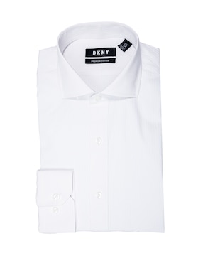 Camisa De Vestir DKNY Manga Larga Para Hombre