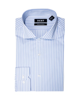 Camisa De Vestir DKNY Manga Larga Para Hombre