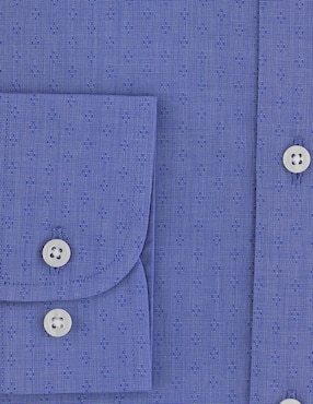 Camisa de vestir Scappino de algodón manga larga para hombre