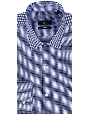 Camisa De Vestir Nautica Manga Larga Para Hombre